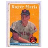 1958 Topps Roger Maris Rookie Creased