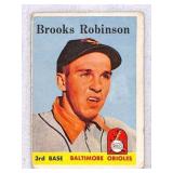 1958 Topps Brooks Robinson Creased