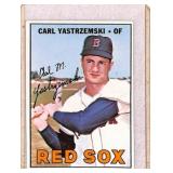 1967 Topps Carl Yastrzemski Baseball Card