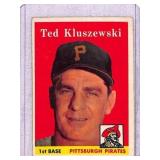 1958 Topps Ted Kluszewski Baseball Card