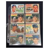 (35) 1956 Topps Baseball Cards