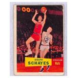 1957 Topps Dolph Schayes Rookie