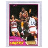 1981 Topps Magic Johnson High Grade