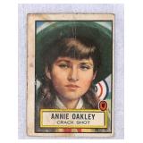 1952 Topps Look N See Annie Oakley Card