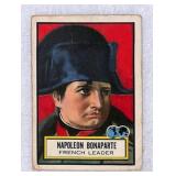 1952 Topps Look N See Napoleon Card