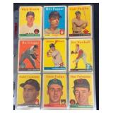 (42) 1958 Topps Baseball Cards