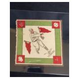 1914 B18 Blanket Tesreau Baseball Textile