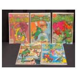 (5) 1970s - 1980s Green Lantern Comic Books