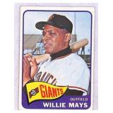 1965 Topps Willie Mays #250 Crease Free