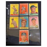 1958 Topps Baseball Stars/HOF