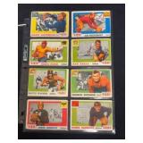 (8) 1955 Topps All American Football Cards