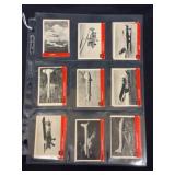 18 Vintage Aircraft Collector Cards