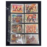 (8) 1956 Frontier Days Trading Cards
