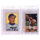1951 Bowman Phil Cavarretta and Roy Campanella