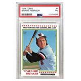 1978 Topps Brooks Robinson #4 Graded PSA 7