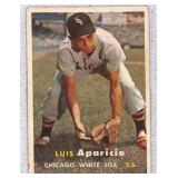 1957 Topps Luis Aparicio Baseball Card #292