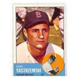 1963 Topps Carl Yastrzemski Baseball Card #115