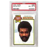 1979 Topps Calvin Hill #399 PSA 8 Football Card