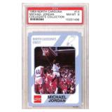 1989 Michael Jordan North Carolina Card