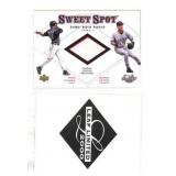 2001 Upper Deck Sweet Spot Game-Used Bases Card