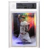 2022 Topps Stars of MLB Shohei Ohtani Card BGS 9
