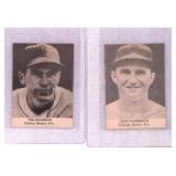 1947 Tip-Top Bread Baseball Cards Pair