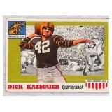 1955 Topps All-American Dick Kazmaier Card