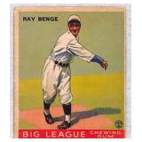1933 Goudey Ray Benge Baseball Card No. 141
