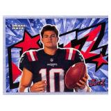 Drake Maye Patriots Custom Blast Trading Card