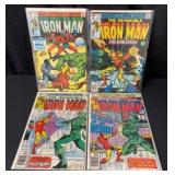 (5) 1980 High-Grade Newsstand Edition Iron Man