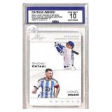 2023 Leaf Double #E1.E06 Ohtani / Messi Card