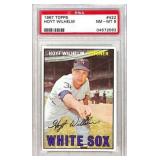 1967 Topps Hoyt Wilhelm #422 PSA 8