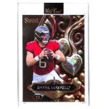 Wild Card Sweet Baker Mayfield Football Card 1/2