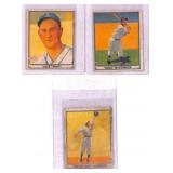 3 1941 Play Ball Baseball Cards