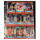 (27) 1986 Fleer Basketball Cards