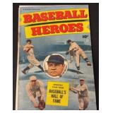 1952 Baseball Heroes 10 Cent Comic Ruth/ Gehrig