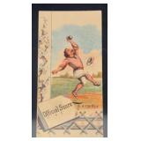 Circa 1890 Official Score Baseball Trade Card