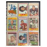 (45) 1974 Topps Football Cards with stars