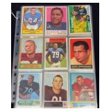 (45) Vintage NFL Football Cards