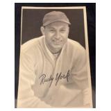 1935 Goudey Premium Featuring Rudy York
