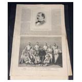 1882 Harper's Weekly Newspaper pages