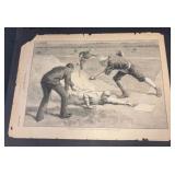 1885 Harper's Weekly Newspaper pages