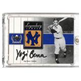 Upper Deck Yogi Berra Legendary Lumber Card