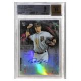 2014 Bowman Sterling Joe Panik Autograph Card