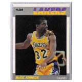 1987 Fleer Magic Johnson Basketball Card