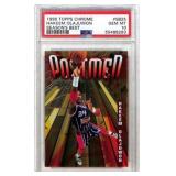 1998 Topps Chrome Hakeem Olajuwon Card PSA 10