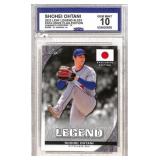 2023 Leaf Legend Shohei Ohtani Flag Card CCG 10