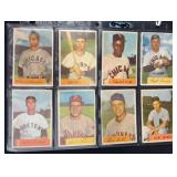 (8) 1954 Bowman Baseball Cards