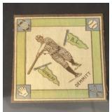 1914 B18 Detroit Baseball Felt Featuring Demmitt
