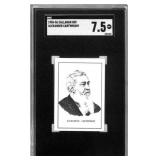 1950-56 Callahan HOF Alexander Cartwright SGC 7.5
